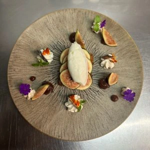 Restaurant gastronomique de luxe de la Villa Serafina