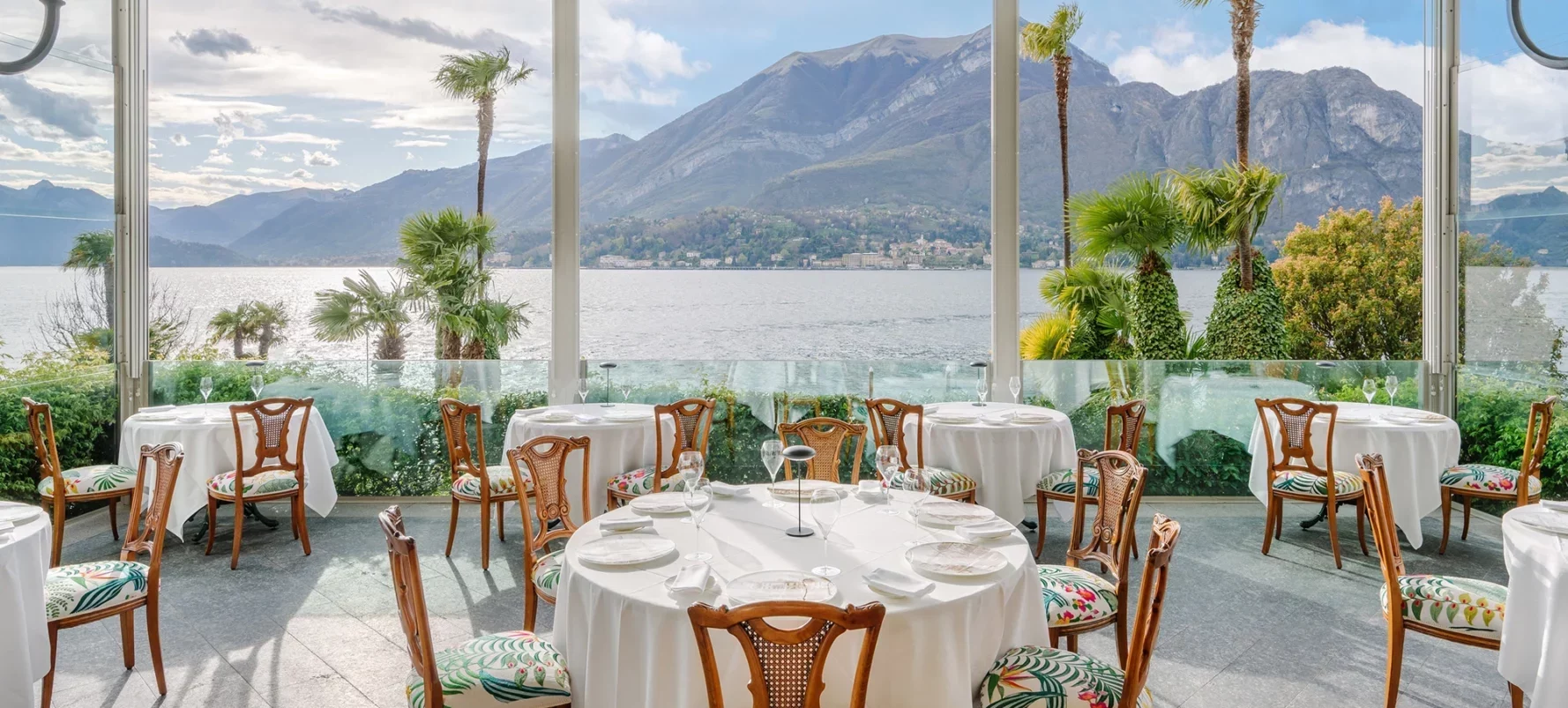 Restaurant gastronomique de luxe de la Villa Serafina