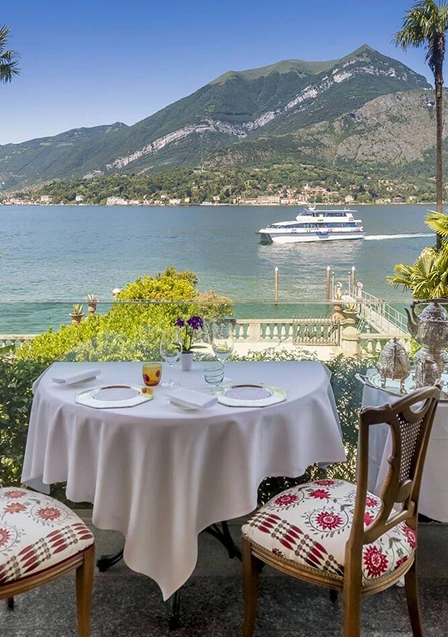 Restaurant gastronomique de luxe de la Villa Serafina